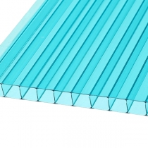 Cотовий полікарбонат  "Balkan Plastics" Standart Europe 8 мм бірюзовий 2100x12000