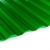 Полікарбонат трапеція "Balkan Plastics" Premium Europe 0,8 мм зелений 2000x1050